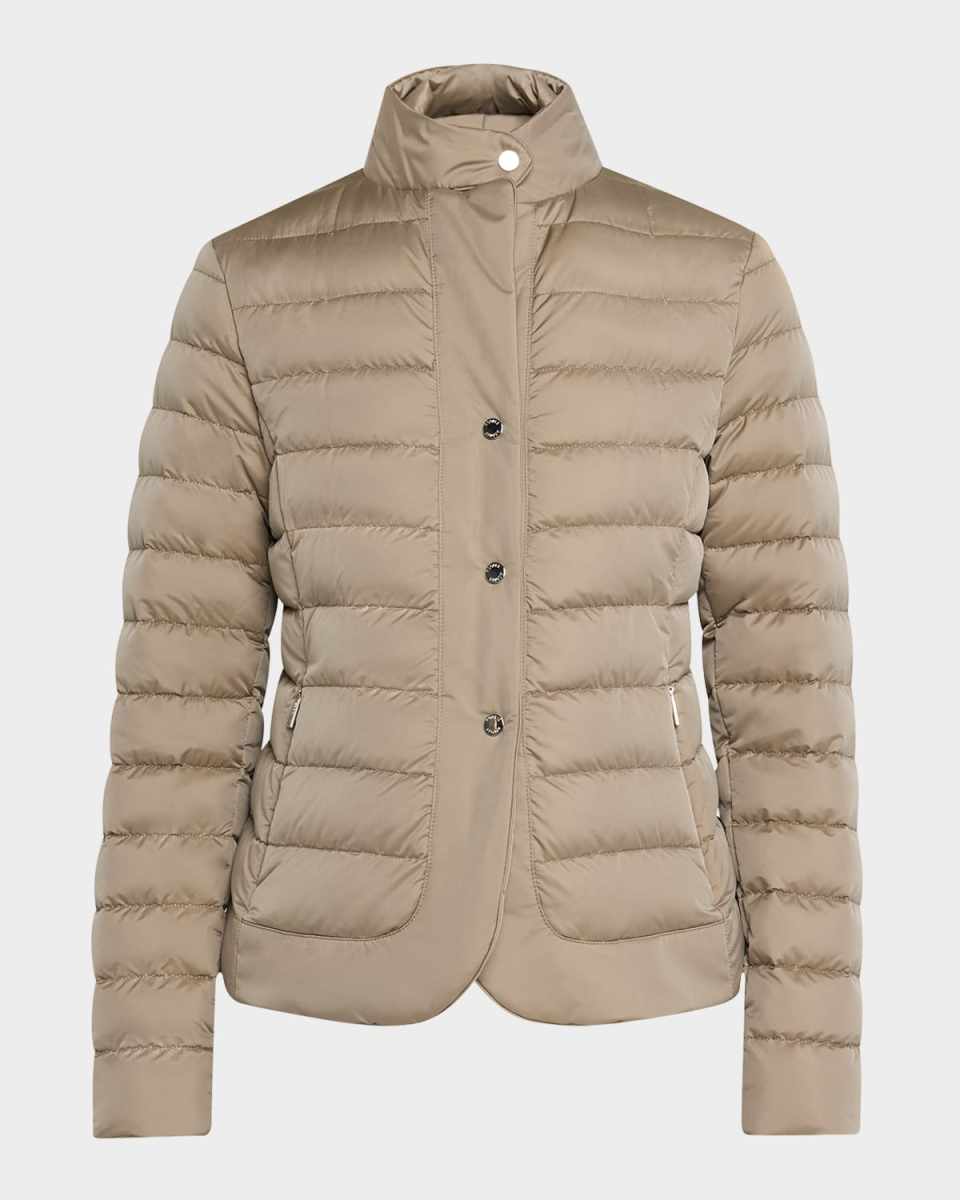 Elli Down Puffer Jacket with Detachable Bib